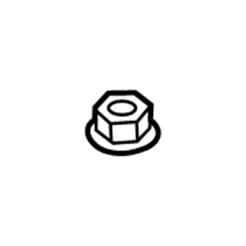 Audi N-911-574-01 Crossmember Retainer Nut