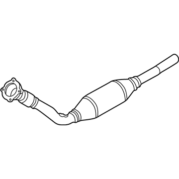 Audi TT Catalytic Converter - 8N0-254-501-X