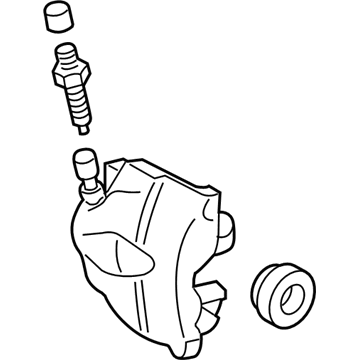 2020 Audi TT Quattro Brake Caliper - 5G0-615-123-C