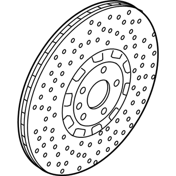 Audi RS5 Sportback Brake Disc - 4K0-615-301-D