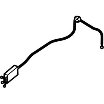 Audi TT RS Quattro Hood Release Cable - 8J0-823-543-C