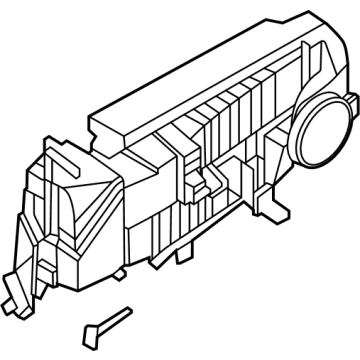 Audi A/C Evaporator Core - 9J1-260-122