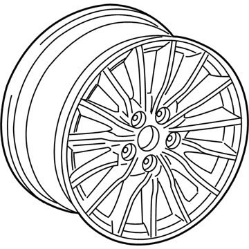 Audi A3 Alloy Wheels - 8V0-601-025-CB