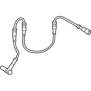 Audi A8 ABS Wheel Speed Sensor - 4D0-927-803