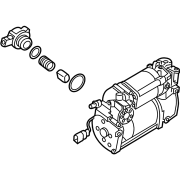 Audi Air Suspension Compressor - 4G0-616-005-D