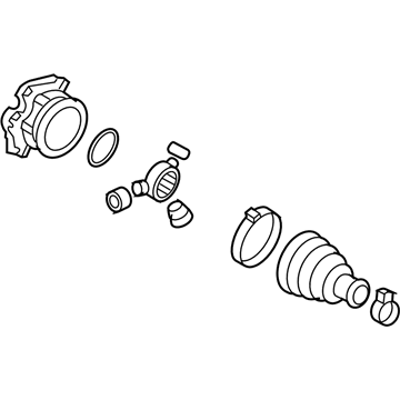 2007 Audi A4 CV Joint - 8E0-498-103-BX