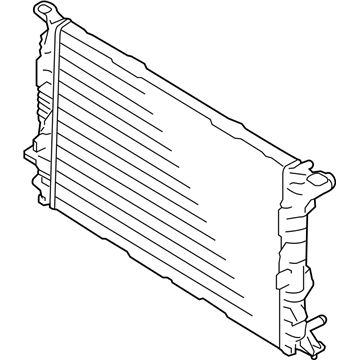 Audi A4 Quattro Radiator - 8K0-121-251-AL