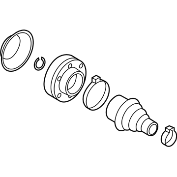 Audi CV Joint - 1K0-498-103-M