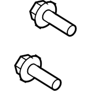 Audi Brake Caliper Bolt - N-911-056-01