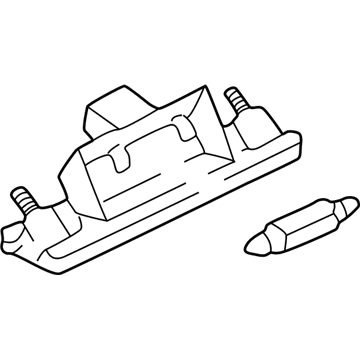 Audi License Plate Lights - 4D0-943-021