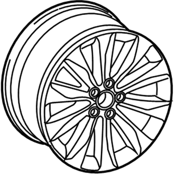 Audi A8 Quattro Alloy Wheels - 4E0-601-025-BB