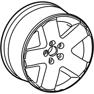 Audi A8 Quattro Alloy Wheels - 4E0-601-025-M-1H7