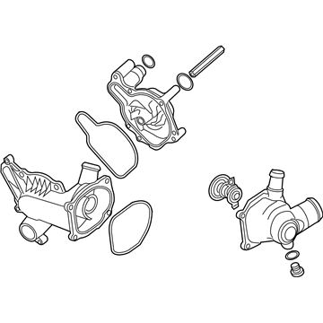 Audi RS4 Water Pump - 079-121-012-B