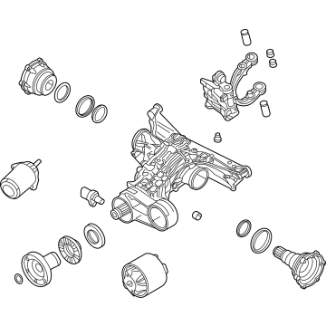 Audi Differential - 0B0-500-043-M