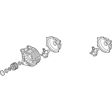 Audi Alternator - 03L-903-023-L