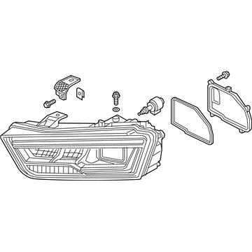 Audi Q3 Quattro Headlight - 8U0-941-773-B