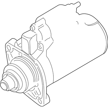 Audi TT Starter - 02A-911-023-LX