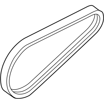 Audi A4 Quattro Drive Belt - 06B-260-849-B