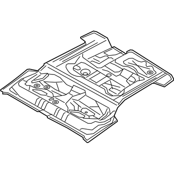 Audi TT Quattro Floor Pan - 8S7-813-115-TA