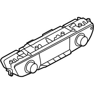 Audi A4 allroad A/C Switch - 8W0-820-043-BJ-5PR