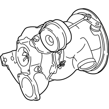 Audi S5 Sportback Turbocharger - 06M-145-689-AC