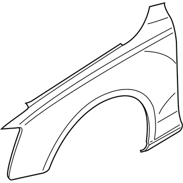 Audi Fender - 8R0-821-105