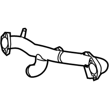 2004 Audi S4 Coolant Pipe - 079-121-071-R