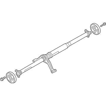 Audi TT RS Quattro Driveshaft - 8S0-521-101-E