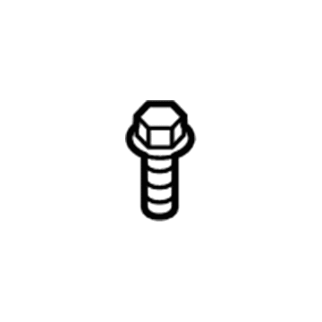 Audi N-106-531-01 Cable Assembly Screw