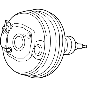 Audi A4 Quattro Brake Booster - 8K0-612-107-C