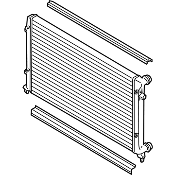 Audi A3 Quattro Radiator - 1K0-198-251-CS