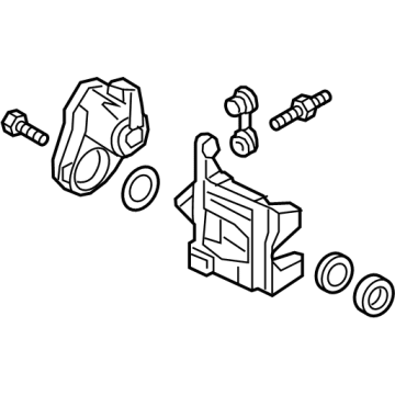 Audi RS6 Avant Brake Caliper - 4M8-615-403-QB7