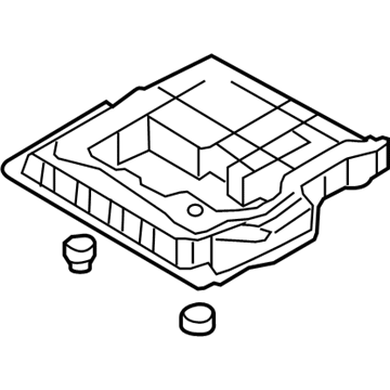 Audi A6 Oil Pan - 06E-103-601-J