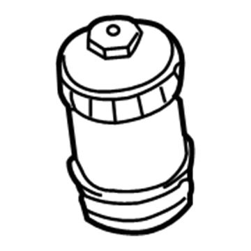 Audi Oil Filter Housing - 07C-115-433-J