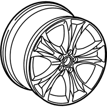 Audi A8 Quattro Alloy Wheels - 4E0-601-025-BD