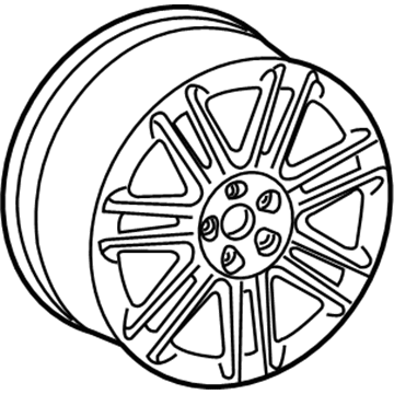 Audi A8 Quattro Alloy Wheels - 4E0-601-025-AP