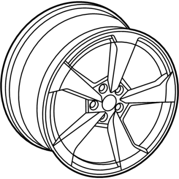 2022 Audi S4 Alloy Wheels - 8W0-601-025-CG