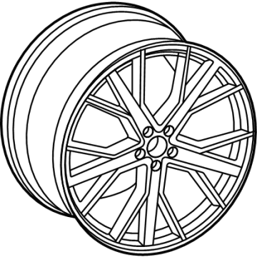 2022 Audi S4 Alloy Wheels - 8W0-601-025-DH