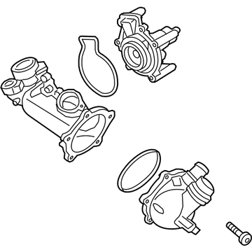 Audi A8 Quattro Water Pump - 079-121-010-B