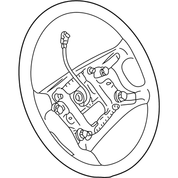 Audi Steering Wheel - 893-419-091-E-01C