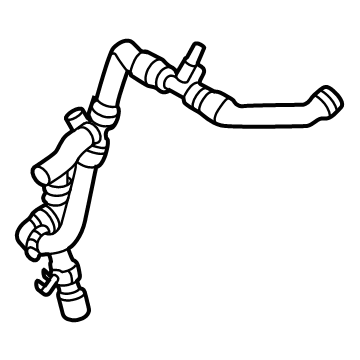 Audi Q5 PHEV Coolant Pipe - 80A-122-448-AQ