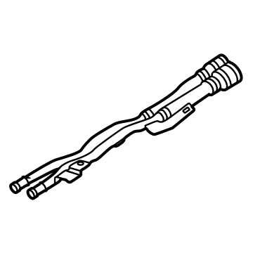 Audi Q5 PHEV Coolant Pipe - 80A-122-445-J