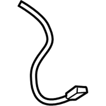 Audi Fuel Door Release Cable - 8S0-862-165