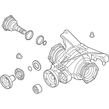 Audi Differential - 0B0-500-043-J