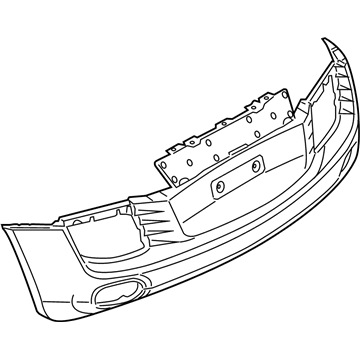 Audi R8 Bumper - 420-807-303-B-GRU