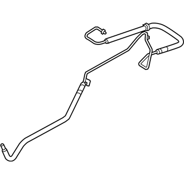 Audi A8 Quattro Power Steering Hose - 4H1-422-891-AL