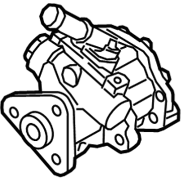 Audi A8 Quattro Power Steering Pump - 4H0-145-156-M