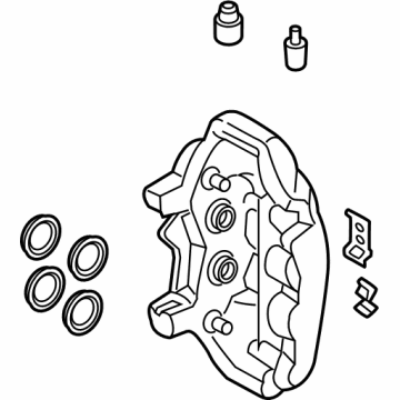 Audi e-tron GT Brake Caliper - 4J3-615-423