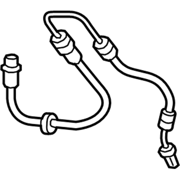 Audi A5 Sportback Brake Hose - 8W0-611-707-D