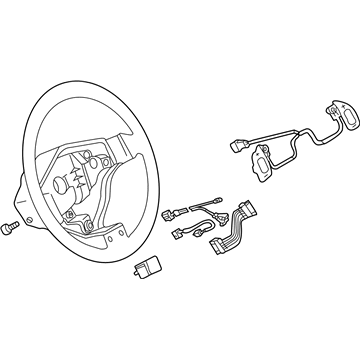 Audi Steering Wheel - 8E0-419-091-AS-1JM